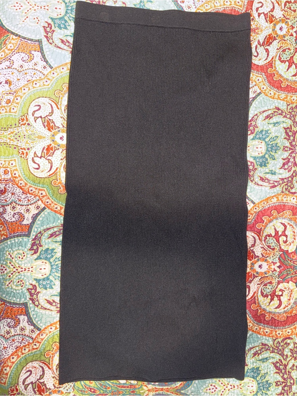 MK Classic Black Knit Pencil Skirt